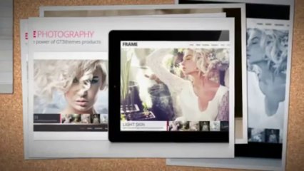 Frame Photography Minimalistic WP Theme Download