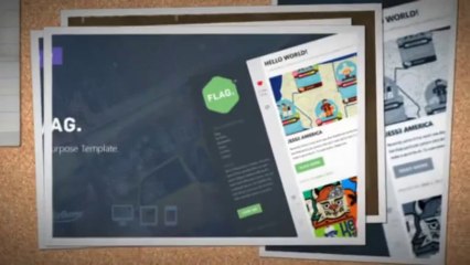 Flag Professional WordPress Blog Theme Download