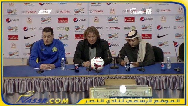 المؤتمر الصحفي للمدرب كارينيو بعد مباراة العروبة دوري عبداللطيف جميل