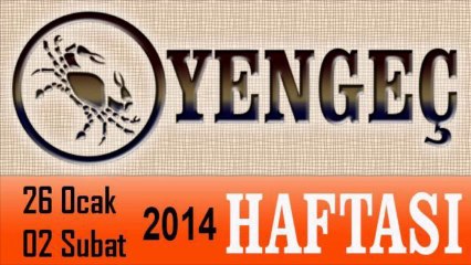 YENGEÇ Burcu HAFTALIK (26 Ocak-02 Şubat) Astrolog DEMET BALTACI, Bilinç Okulu