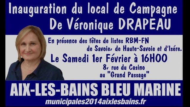 Journal de Campagne n°7 : Inauguration du local de campagne, cambriolages chez les aixois, loi de non-cumul