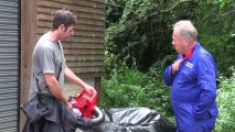 How to use the Mountfield garden blower and vac