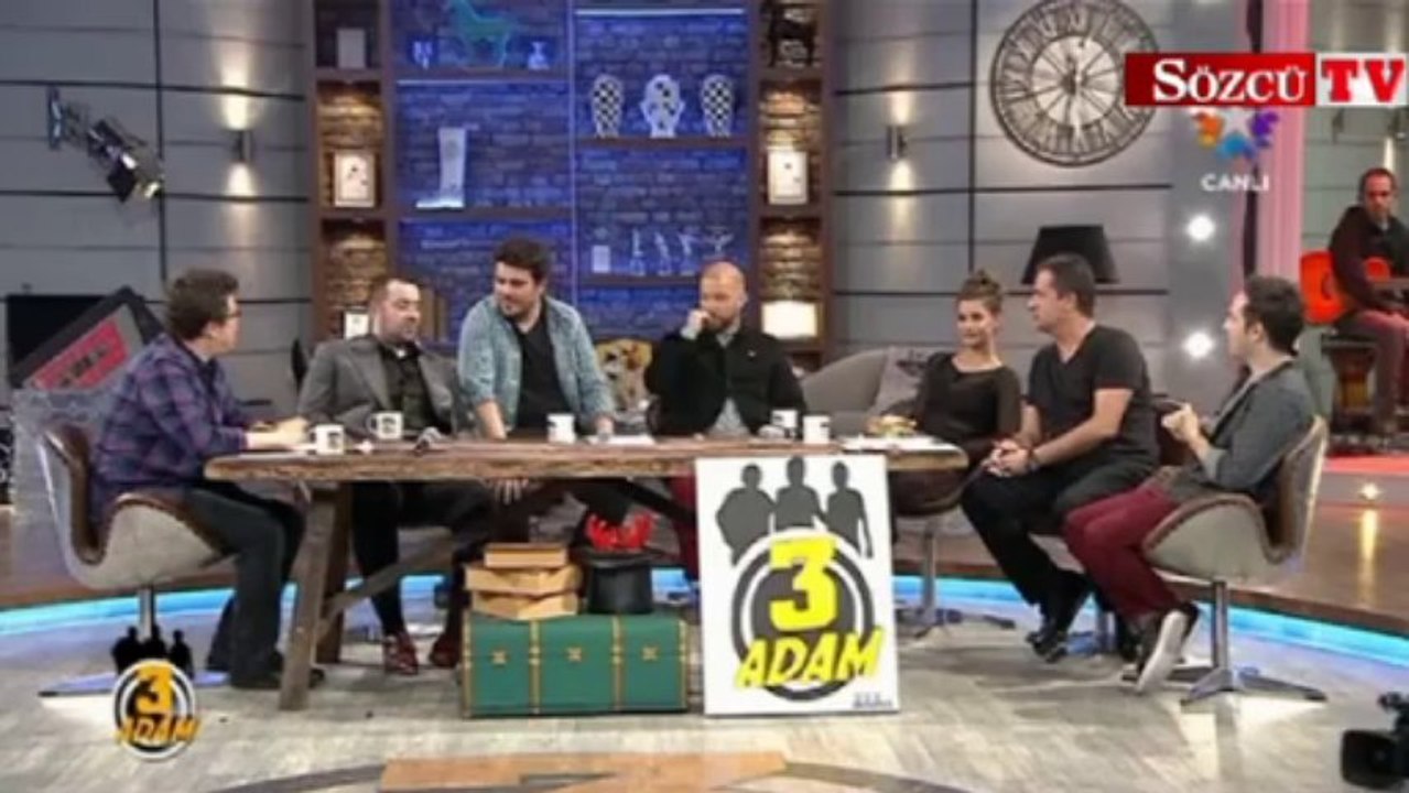 3 Adam programında kahkaha tufanı