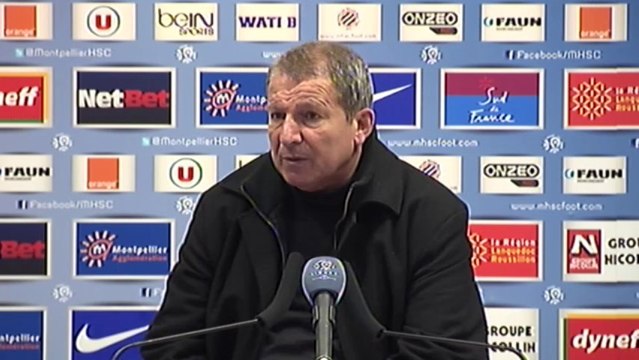 Rolland Courbis après MHSC 3-1 OGCN