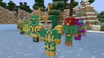 Minecraft - Avengers DLC Trailer