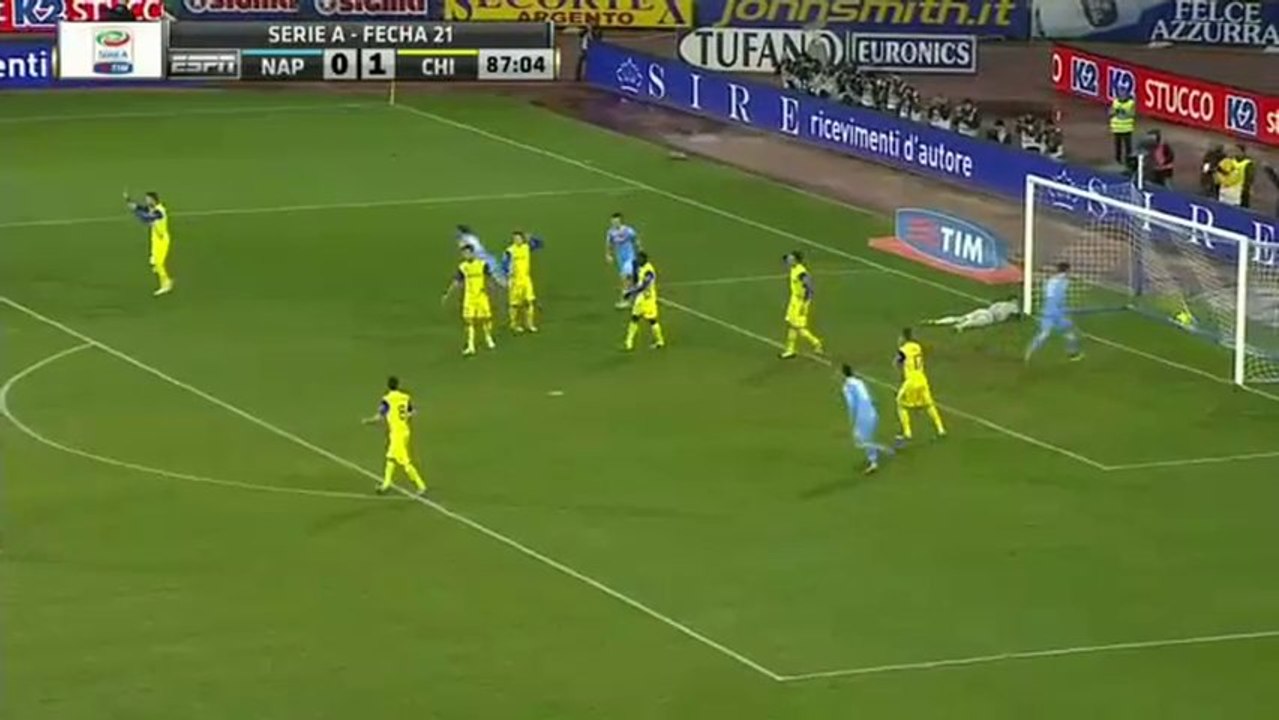 Serie A: Napoli 1-1 Chievo (all goals - highlights - HD)