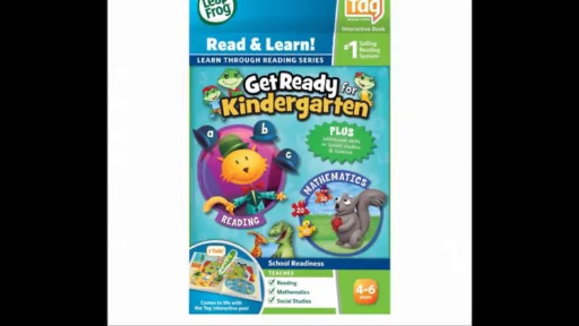 Toys Games Leapfrog Leapreader Book Get Ready For Kindergarten Works With Educational Toys