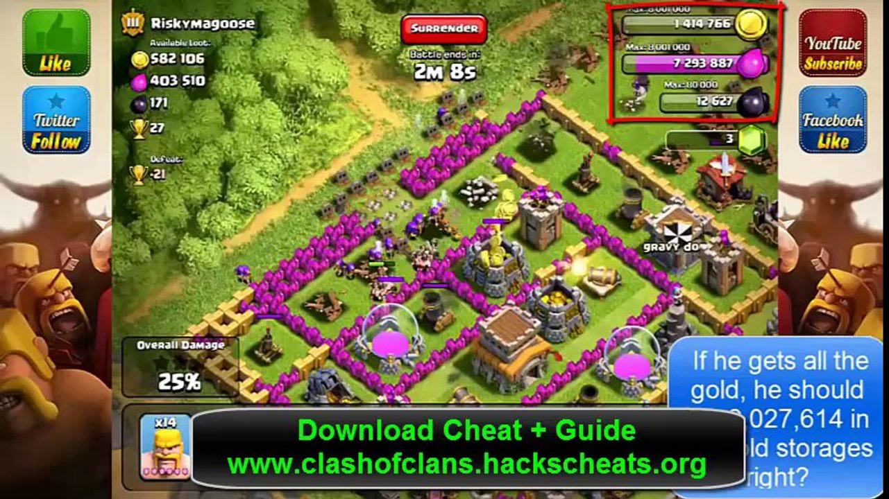 Clash of Clans Hack for unlimited Gems and Coins New Release Clash of Clans