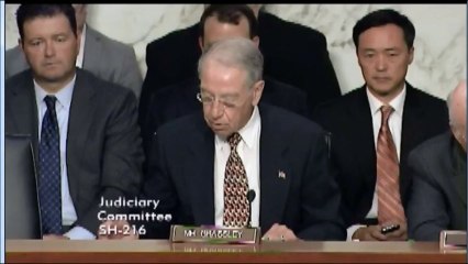 Senator Grassley marijuana prohibition keeps us healthier