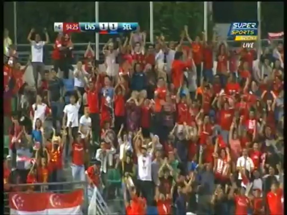 LionsXII v Selangor 2-1 MSL 25 Jan 2014