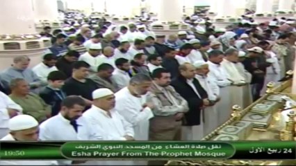 25th January 2014 Madeenah 'Isha led by Sheikh Hameed