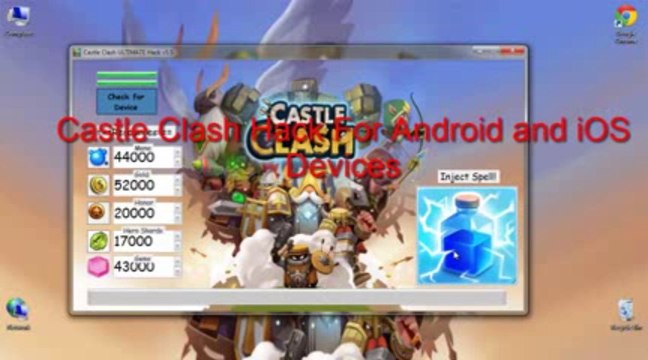 [iOS _ Android] Castle Clash Hack Tool No Surveys No Password Jan 2014