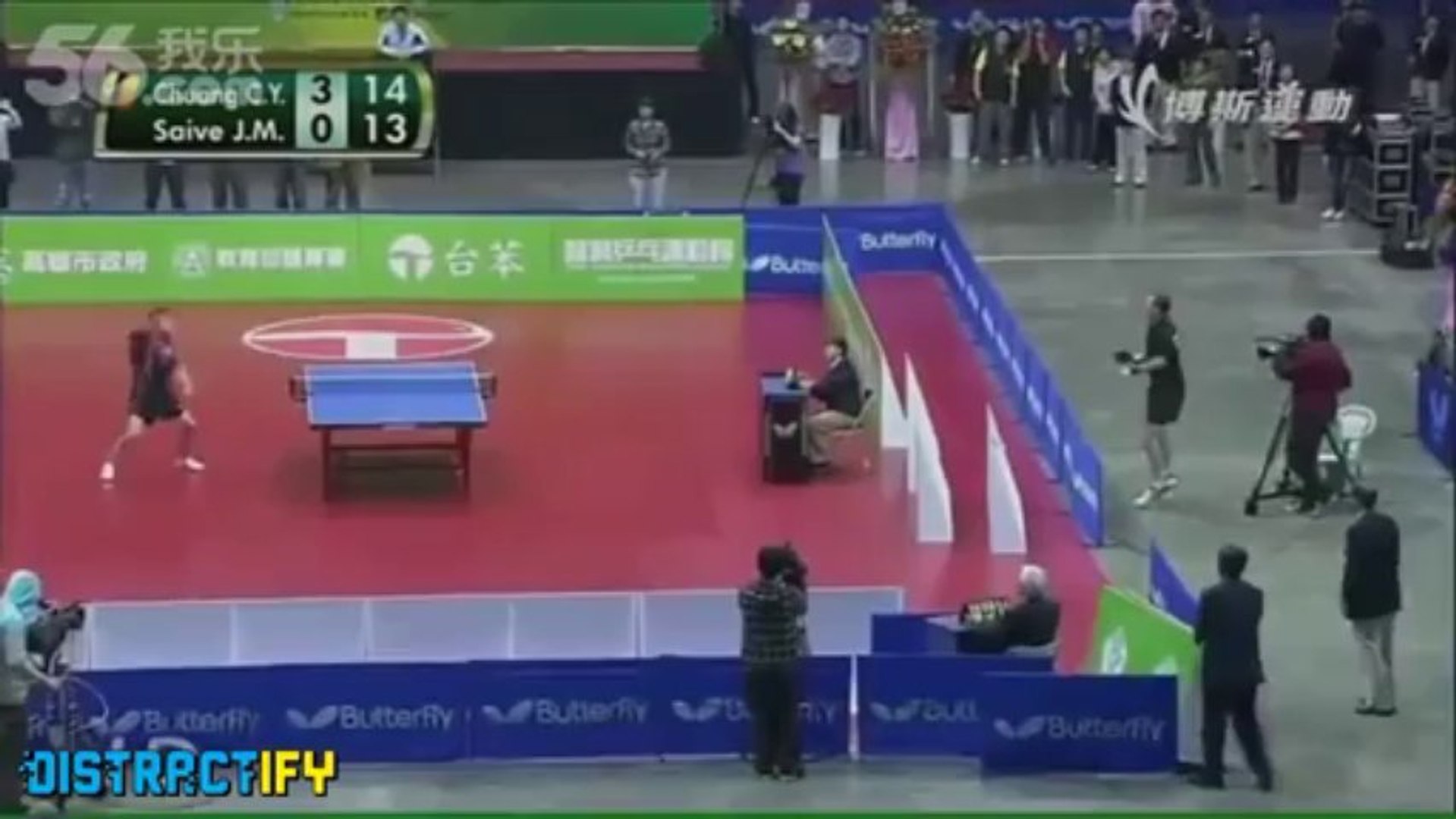 Un match de Ping Pong impressionnant! - Vidéo Dailymotion