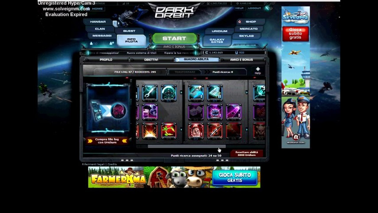 DarkOrbitAccounts.com - Account Marketplace - Vendo Account Darkorbit