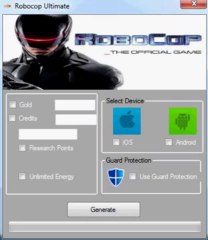 Hack Robocop (Generator) For All Devices 100% Working