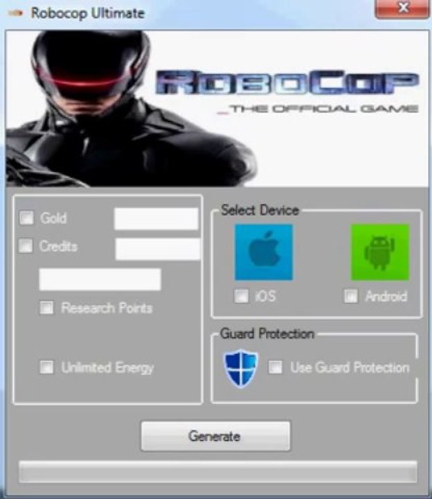 Hack Robocop (Generator) For All Devices 100% Working