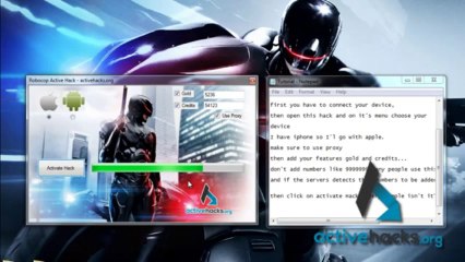 Robocop Active Hack [Triche pour Android et iOS]