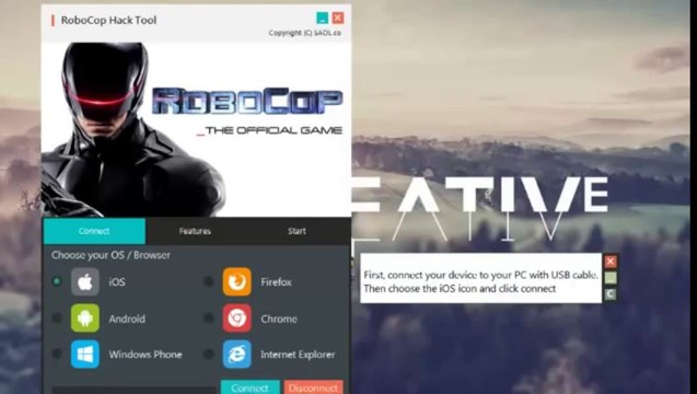 RoboCop Cheats Hack Tool for iOS Without Jailbreak Credits,