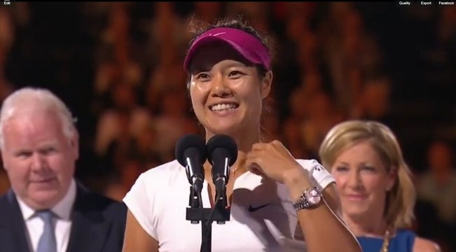 Li Na wins the Australian Open, gives funniest victory speech of all time