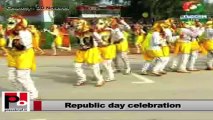 Sonia Gandhi, Rahul Gandhi, Priyanka Gandhi attend Republic day parade in New Delhi