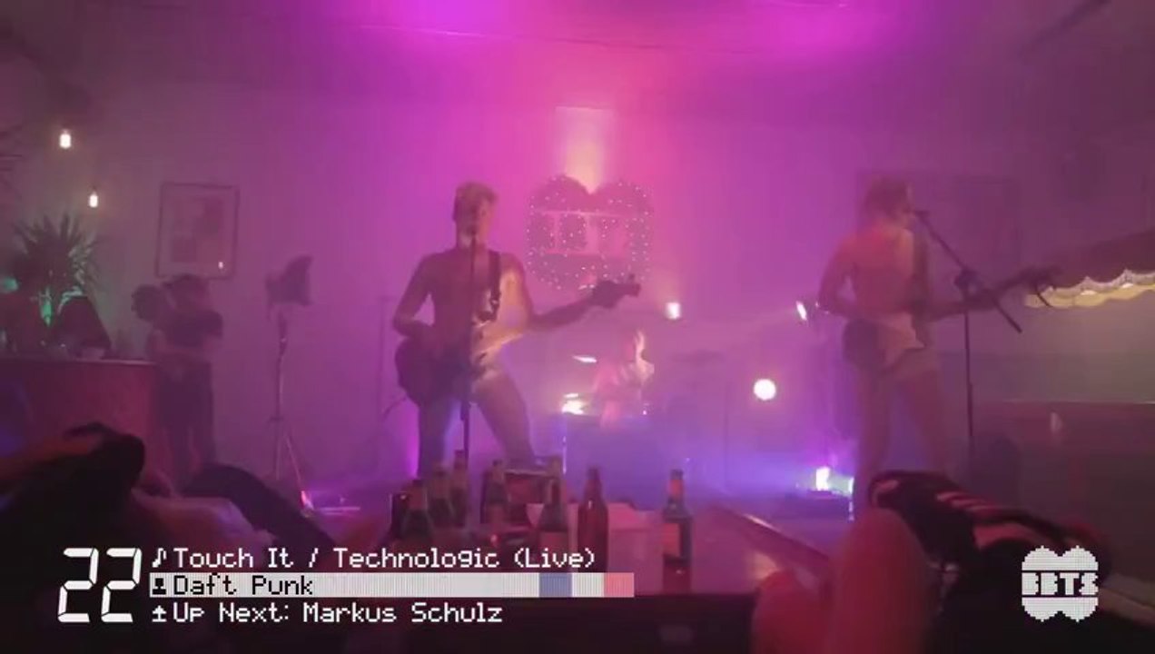 Daft Punk - (Live Instrumental Mashup) Cover by Bareback Titty Squad