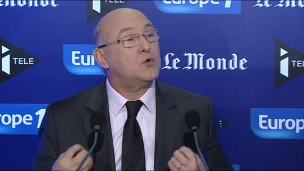 Sapin: "on s'oriente vers une stabilisation du chômage" en 2013
