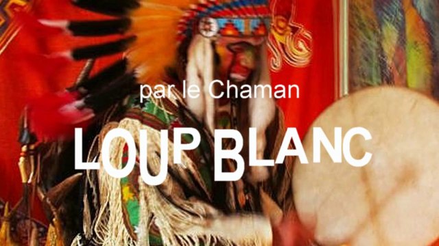Chamanisme, tambour chamanique par le Chaman Loup Blanc - 1 VIDEO HD