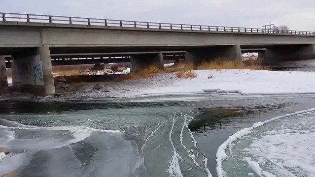 Rare Sighting of an Ice Disk in Idaho