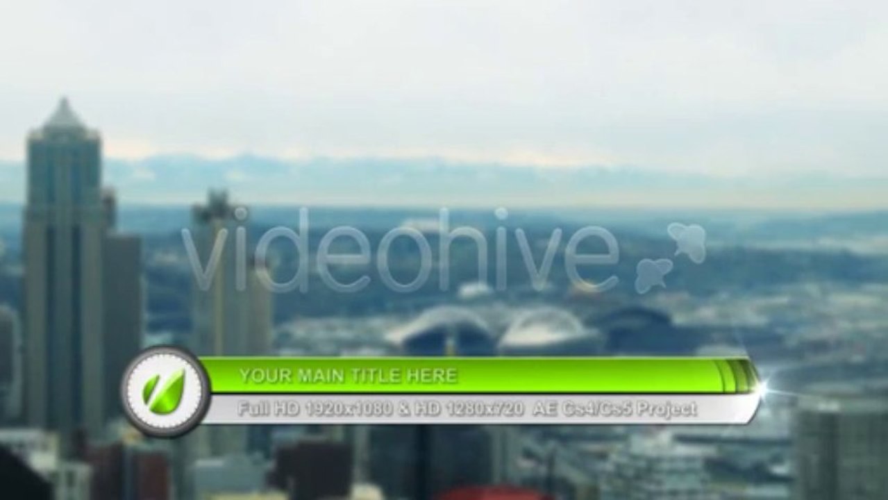 Blink Light Lower Third - After Effects Template