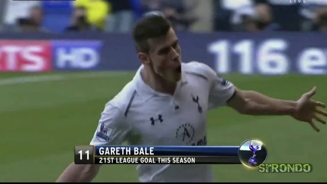 Gareth Bale unstoppable Goal HD - TOT 1 - SUN 0