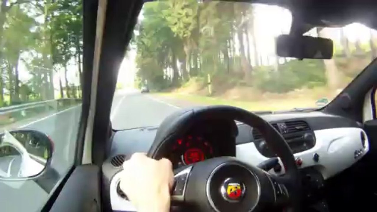 Abarth 500 Esseesse Test Ride on Schälk (Curves) Full HD