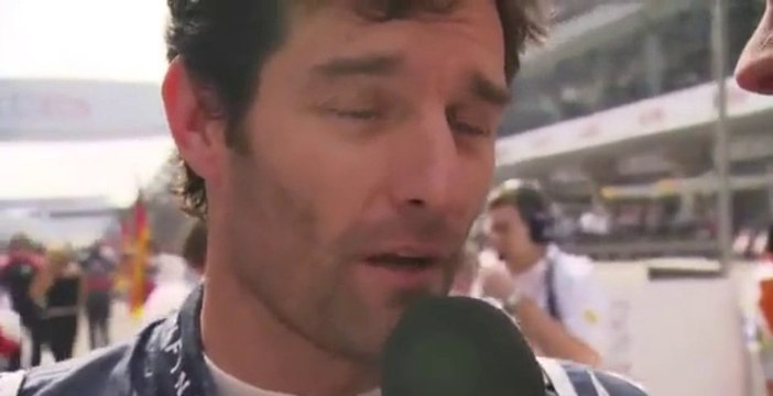 BBC F1 2011: Mark Webber Grid interview (2011 Chinese Grand Prix)