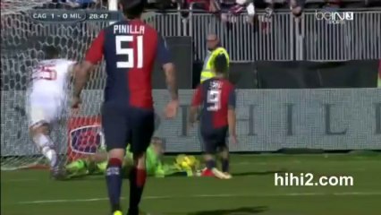 هدف كالياري الاول