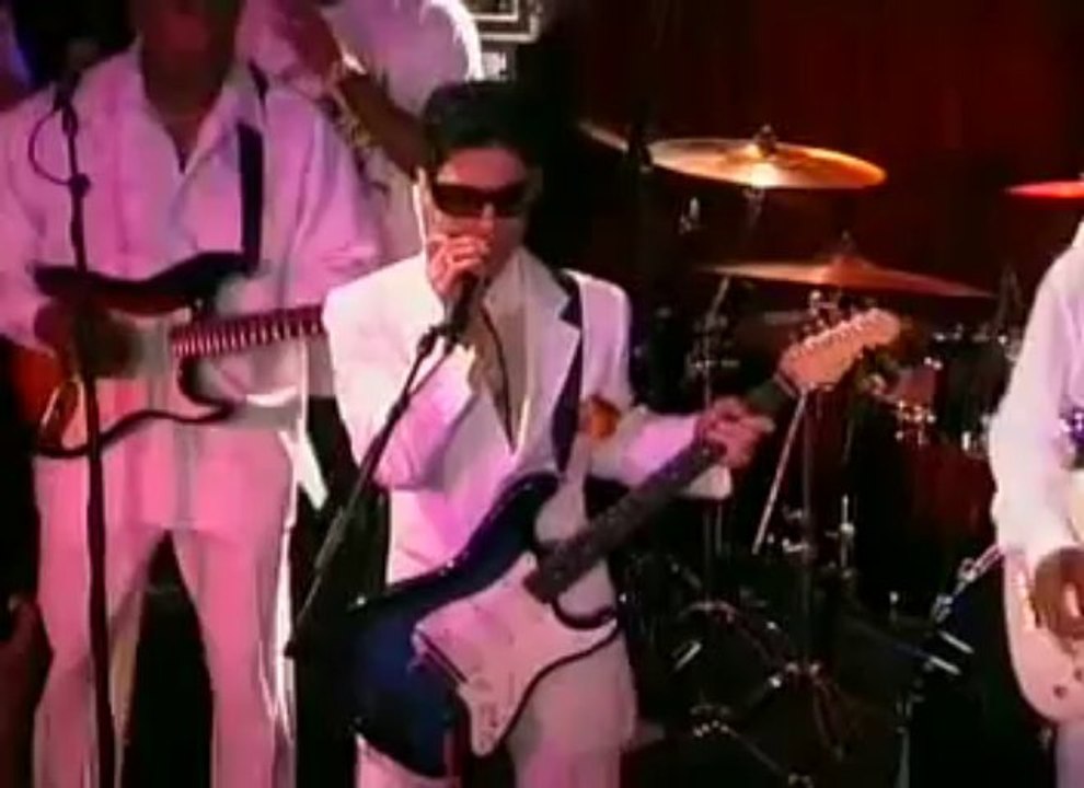 Larry Graham with Prince Live