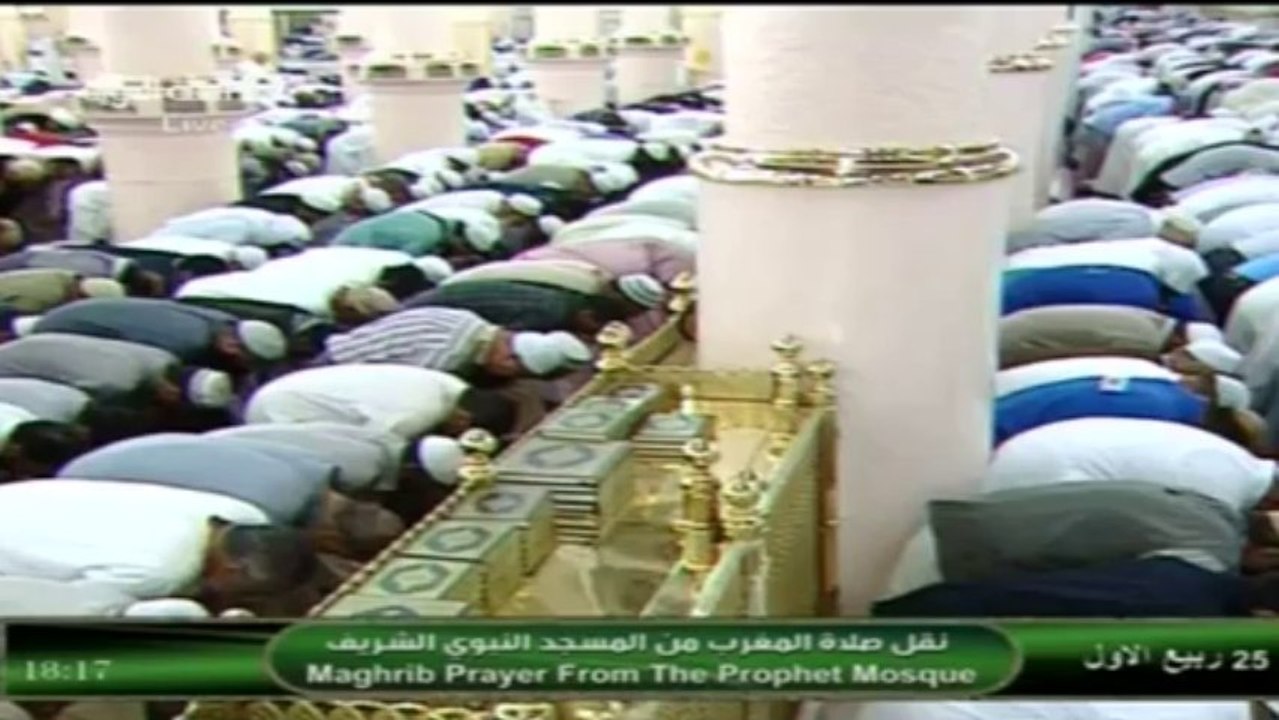 26th January 2014 Madeenah Maghrib led by Sheikh Bu'ayjaan