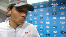 Rafael Nadal Interview for Eurosport after Australian Open 2014 (in Spanish)