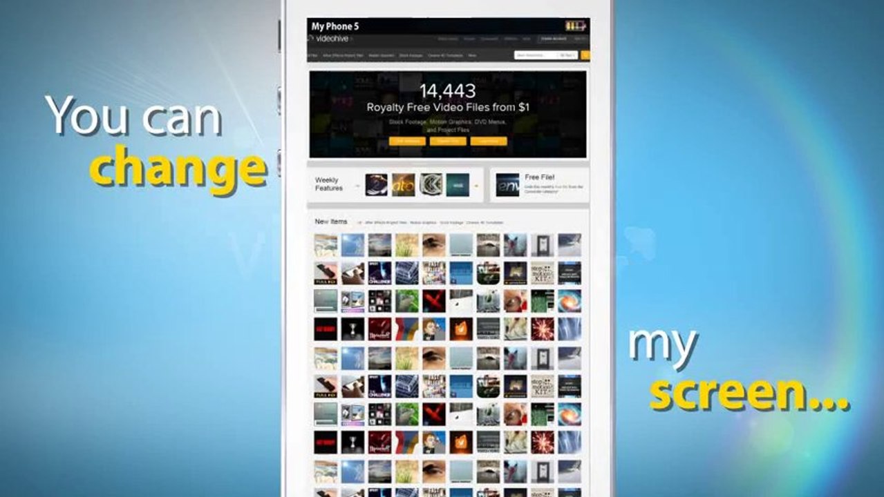 5i Phone Advertisement - After Effects Template