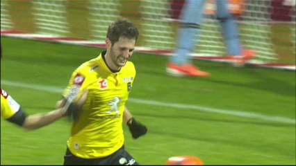 But Vincent NOGUEIRA (90ème +3) - AC Ajaccio - FC Sochaux-Montbéliard - (1-1) - 25/01/14 - (ACA-FCSM)