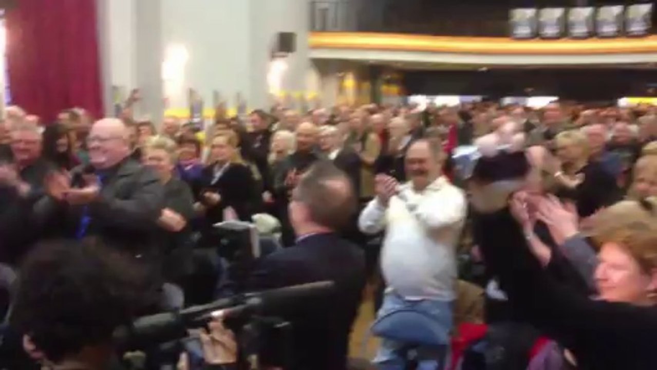 Hénin-Beaumont : les voeux de Steeve Briois (Marseillaise)