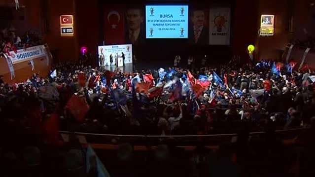 Arınç, aday tanıtım toplantısına katıldı -
