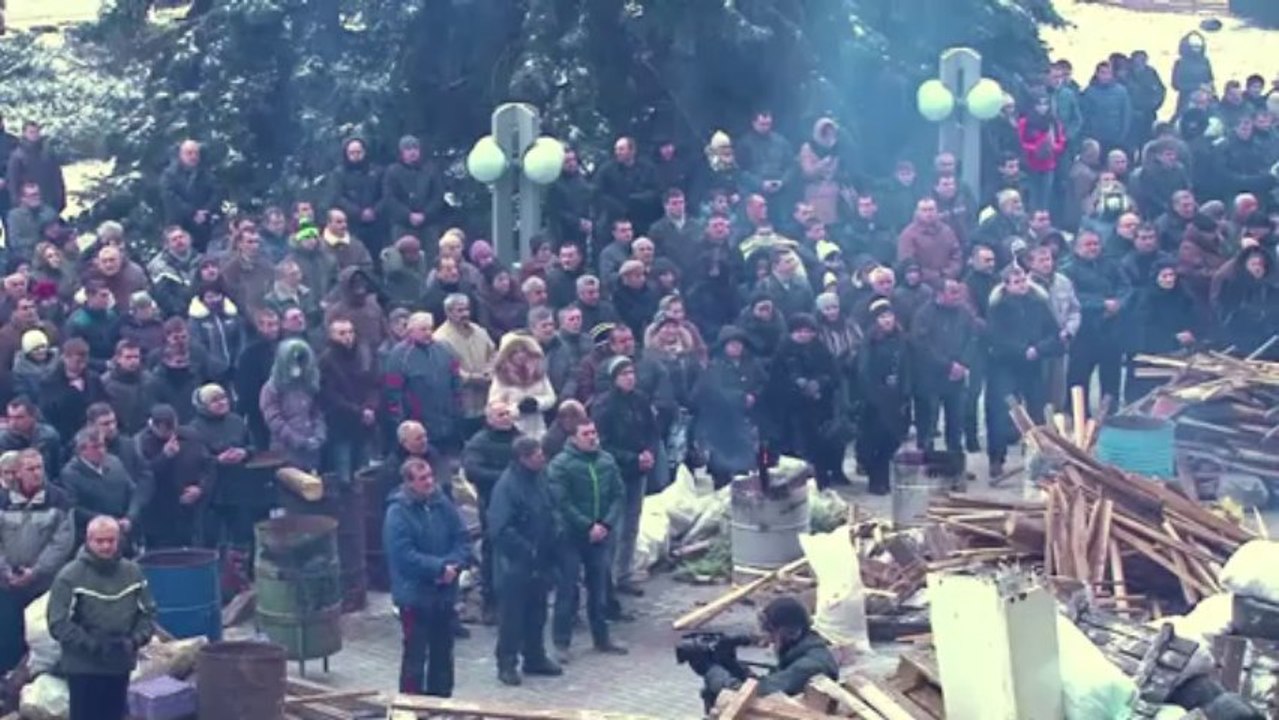 L'église ukrainienne aux côtés des manifestants