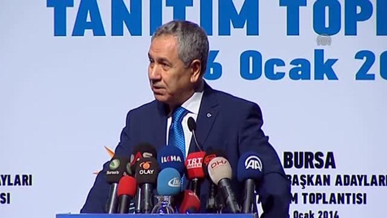 Arınç: "Aslında 'marti' onlar böyle parti olmaz" -