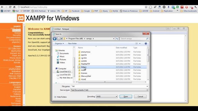 PHP Tutorial Urdu - 4 - Creating Your First PHP File Free Urdu Tutorials Video training by Pakistan Education taleem.tv