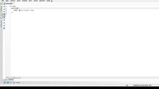 PHP Tutorial Urdu - 6 - Echo Free Urdu Tutorials Video training by Pakistan Education taleem.tv