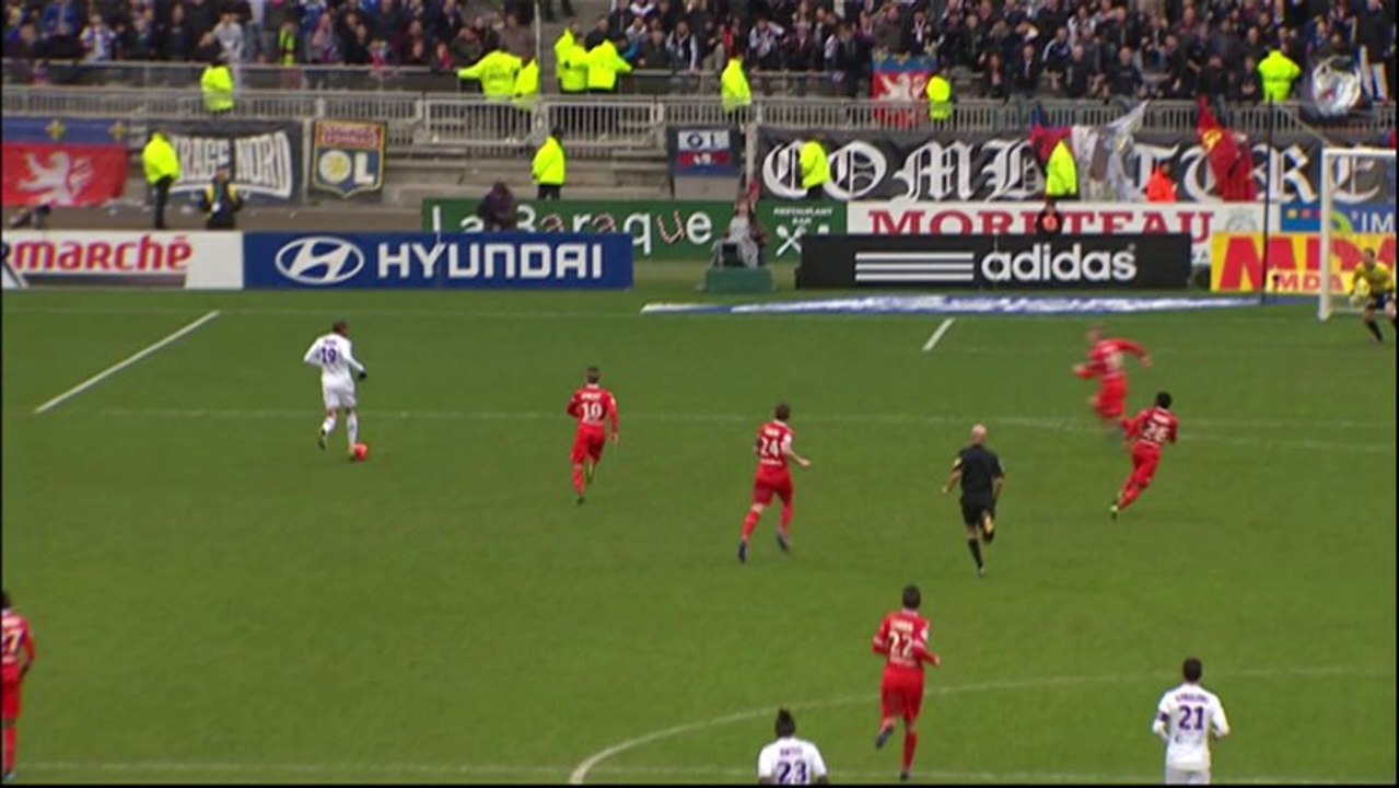 But Alexandre LACAZETTE (76ème) - Olympique Lyonnais - Evian TG FC - (3-0) - 26/01/14 - (OL-ETG)