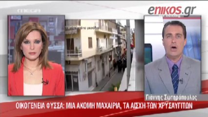 enikos.gr Οικογένεια Φύσσα: Μία ακόμη μαχαιριά η επίθεση MEGA