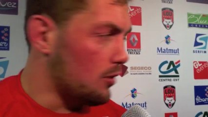 Coenie Basson : "Ce n'est pas notre niveau, ce n'est pas le LOU !"