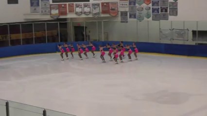 Midwest Region Sectionals Qualifying Round CEFSC PreJuv IceStars 1st place - Jan 2014