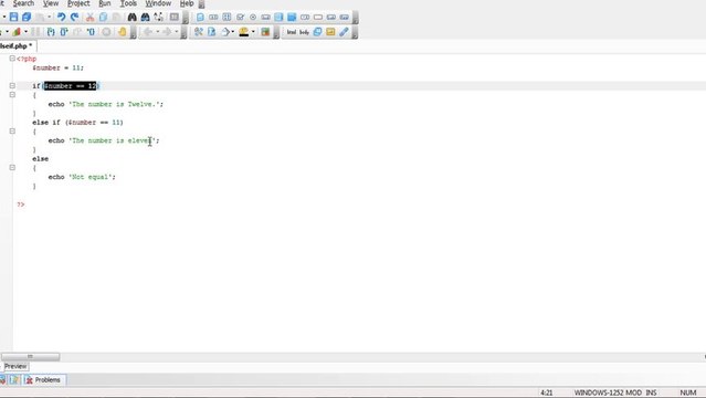 PHP Tutorial Urdu - 17 - If Else If Free Urdu Tutorials Video training by Pakistan Education taleem.tv