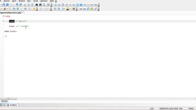 PHP Tutorial Urdu - 18 - Assignment Operators Free Urdu Tutorials Video training by Pakistan Education taleem.tv